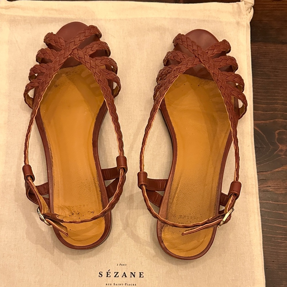 Sézane Natacha low sandals